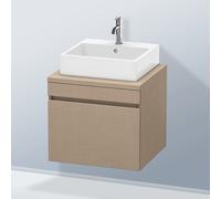 Duravit DuraStyle Meuble bas pour plan de toilette, 1 tiroir, DS531007575,