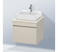 Duravit DuraStyle Meuble bas pour plan de toilette, 1 tiroir, DS531009191,
