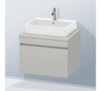Duravit DuraStyle Meuble bas pour plan de toilette, 1 tiroir, DS531100707,