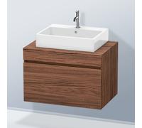 Duravit DuraStyle Meuble bas pour plan de toilette, 1 tiroir, DS531202121,