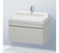 Duravit DuraStyle Meuble bas pour plan de toilette, 1 tiroir, DS531300707,
