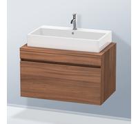Duravit DuraStyle vasque match0 DS531307979 90 x 54,8 cm, noyer naturel, pour console, coulissant 2000