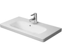 Duravit DuraStyle Lavabo compact 2337780000 78,5 x 40 cm, blanc , trou robinetterie 2000 , avec trop-plein