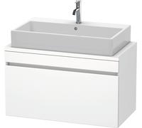 Duravit DuraStyle vasque DS530301818 90 x 47,8 cm, blanc mat, pour console, 2000 coulissant