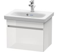 Duravit DuraStyle meuble sous-lavabo mural 6303, 1 tiroir, 500mm, pour DuraStyle, DS630302222, Couleur: Décor blanc brillant