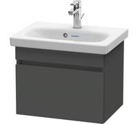 Duravit DuraStyle meuble sous-lavabo mural 6303, 1 tiroir, 500mm, pour DuraStyle, DS630304949, Couleur: Décor graphite mat