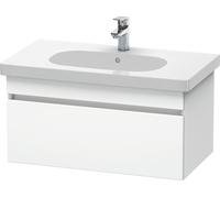 Duravit Meuble sous-lavabo mural DuraStyle 6384 1 tiroir 800 mm pour D‑Code Blanc mat DS638401818