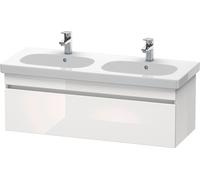 Duravit DuraStyle meuble sous-lavabo mural 6386, 1 tiroir, 1150mm, pour D-Code, DS638602222, Couleur: Décor blanc brillant