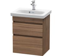 Duravit DuraStyle meuble sous-lavabo mural 6403, 2 tiroirs, 500mm, pour DuraStyle, DS640307979, Couleur: Décor noyer naturel
