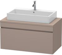 Duravit Meuble sous-lavabo pour console DuraStyle DS531404343 1000 mm 1 tiroir basalte mat