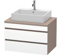 Duravit DuraStyle meuble sous-lavabo pour console, 2 tiroirs, 800mm, DS531701843