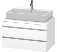 Duravit DuraStyle meuble sous-lavabo pour console, 2 tiroirs, 900mm, DS531801818