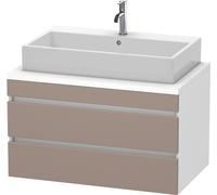 Duravit DuraStyle meuble sous-lavabo pour console, 2 tiroirs, 900mm, DS531804318