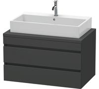 Duravit DuraStyle meuble sous-lavabo pour console, 2 tiroirs, 900mm, DS531804949