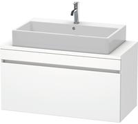 Duravit DuraStyle, meuble sous-lavabo pour console compacte, 1 tiroir, 1000mm, DS530401818