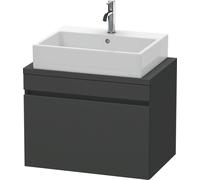 Duravit DuraStyle meuble sous-lavabo pour console compacte, 1 tiroir, 700mm, DS530104949