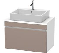 Duravit DuraStyle meuble sous-lavabo pour console compacte, 1 tiroir, 800mm, DS530204318