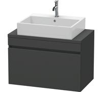 Duravit DuraStyle meuble sous-lavabo pour console compacte, 1 tiroir, 800mm, DS530204949