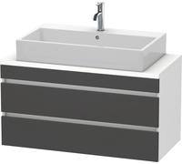 Duravit DuraStyle meuble sous-lavabo pour console compacte, 2 tiroirs, 1000mm, DS530904918