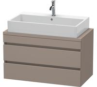 Duravit DuraStyle meuble sous-lavabo pour console compacte, 2 tiroirs, 900mm, DS530804343