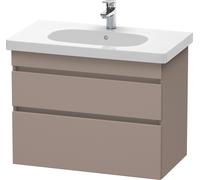 Duravit DuraStyle vasque DS648404343 80 x 45,3 cm, basalte mat, 2 tiroirs, suspendu