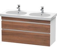 Duravit DuraStyle vasque DS648607918 115 x 45,3 cm, blanc naturel / match2 mat, 2 tiroirs, suspendu