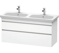 Duravit Meuble sous DuraStyle DS649801818 Blanc mat 123x44,8x61cm 2 tiroirs