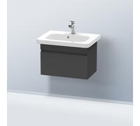 Duravit DuraStyle vasque match0 DS637904949 58 x 36,8 cm, graphite mat, coulissant 2000