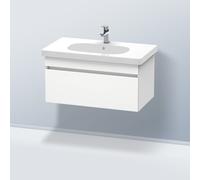Duravit DuraStyle vasque DS638401818 80 x 45,3 cm, blanc mat, 2000 coulissant, suspendu