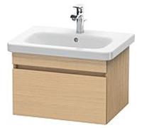 Duravit Duravit Meuble sous-lavabo DuraStyle 58x44,8 cm, chêne naturel, 1 tiroir, suspendu Quantité:1