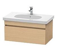 Duravit DuraStyle meuble sous-vasque DS638403030 80 x 45,3 cm, Eiche natur , 2000 coulissant, suspendu