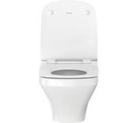 Duravit DuraStyle paroi WC washdown spülrandlos 25380900001, blanc, Wondergliss
