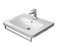 Duravit DuraStyle porte-serviettes 0031051000, chromé 589mm, tube carré 14 mm, pour vasque 232065