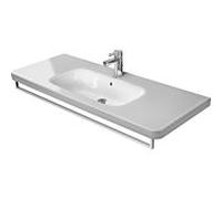 Duravit DuraStyle porte-serviettes 0031081000 chromé , 1129 mm, tube carré 14 mm, pour lavabo 232012