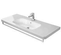 Duravit DuraStyle porte-serviettes 0031081000 chromé , 1129 mm, tube carré 14 mm, pour lavabo 232012