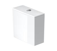 Duravit Réservoir de chasse DuraStyle 0935100005, raccord en bas à gauche, blanc