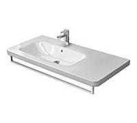 Duravit DuraStyle porte-serviettes 0031071000, chromé 931mm, tube carré 14 mm, pour lavabo DuraStyle