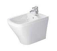 Duravit DuraStyle stand Bidet 2284100000 blanc, avec trop-plein, trou pour robinet 2000 , dos au mur