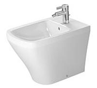 Duravit DuraStyle support Bidet 22841000001 sait Wondergliss, avec trop - plein, dos au mur