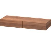 Duravit DuraStyle Tablette de tiroir 8271, 2 tiroirs, 1200mm, DS827107979, Couleur: Décor noyer naturel