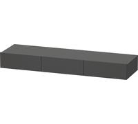 Duravit DuraStyle Tablette de tiroir 8272, 3 tiroirs, 1500mm, DS827204949, Couleur: Décor graphite mat
