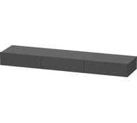 Duravit DuraStyle Tablette de tiroir 8273, 3 tiroirs, 1800mm, DS827304949, Couleur: Décor graphite mat