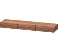 Duravit DuraStyle Tablette de tiroir 8273, 3 tiroirs, 1800mm, DS827307979, Couleur: Décor noyer naturel