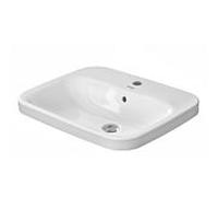 Duravit DuraStyle - Meuble-lavabo 56x46 cm, avec un trou pour robinetterie, avec WonderGliss, blanc 03745600001