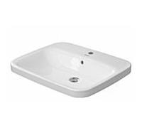 Duravit DuraStyle bassin encastré 03,746,200,001 61,5 x 49,5 cm, blanc, Wondergliss, avec trop - plein