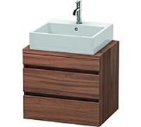 Duravit DuraStyle meuble sous-lavabo pour console compacte, 2 tiroirs, 600mm, DS530507979