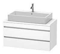 Duravit DuraStyle meuble sous-lavabo pour console compacte, 2 tiroirs, 1000mm, DS530901818