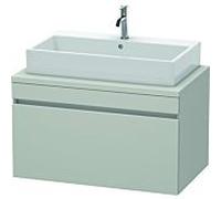 Duravit DuraStyle vasque DS531300707 90 x 54,8 cm, gris béton mat, pour console, coulissant 2000
