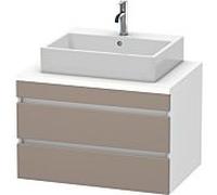 Duravit DuraStyle meuble sous-lavabo pour console, 2 tiroirs, 800mm, DS531704318