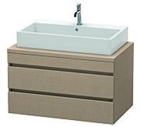 Duravit DuraStyle vasque DS531807575 90 x 54,8 cm, lin, pour console, 2 tiroirs